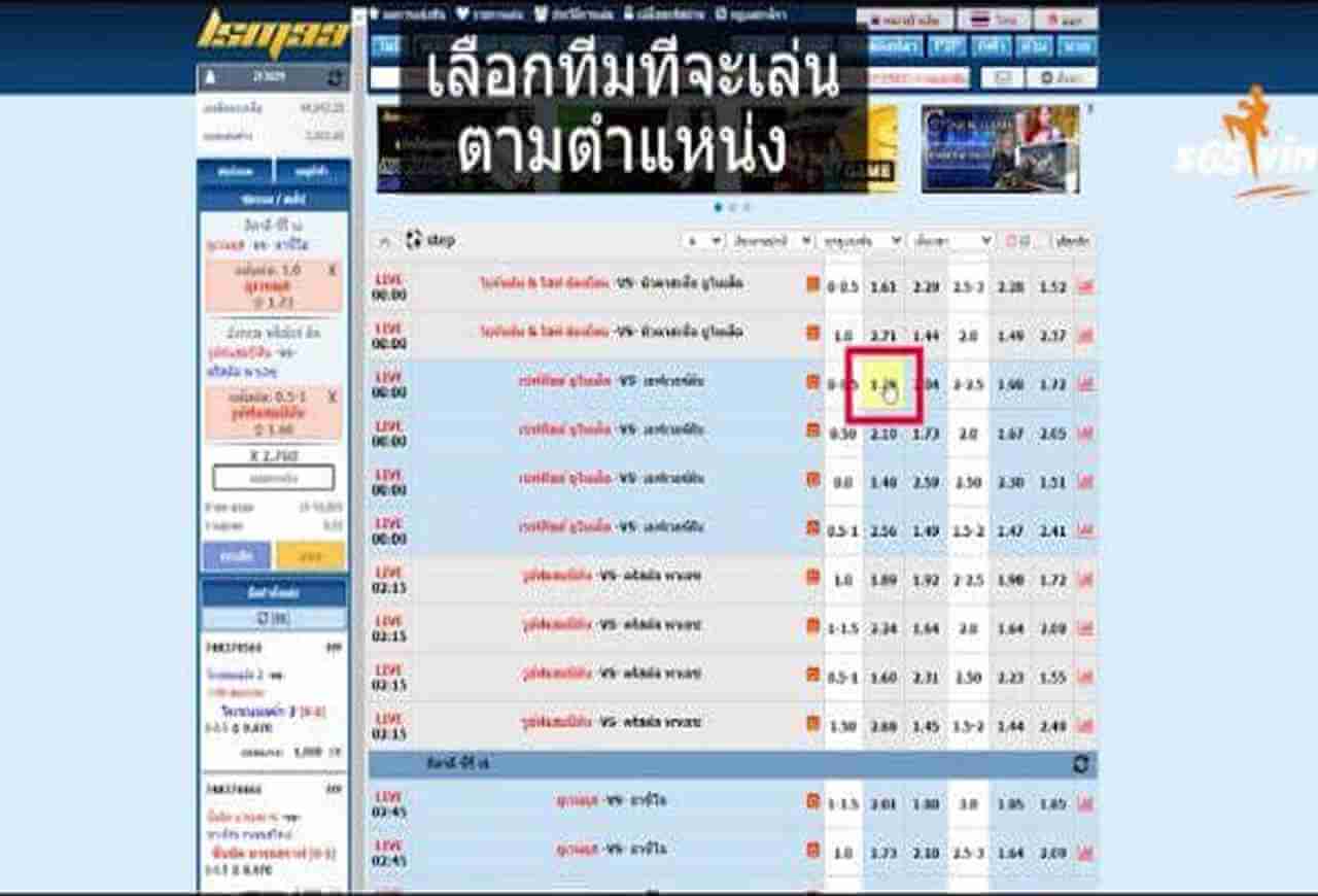 แทงบอลสเต็ป6